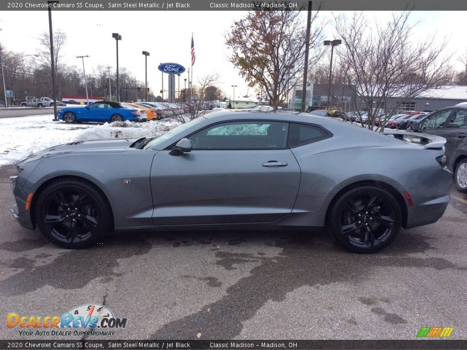Satin Steel Metallic 2020 Chevrolet Camaro SS Coupe Photo #6