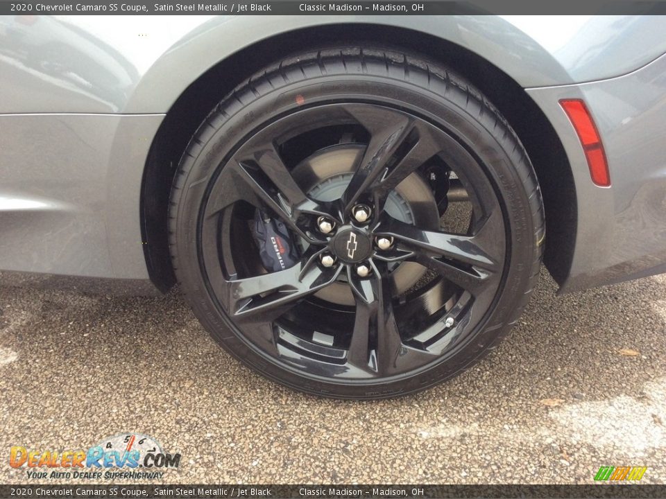 2020 Chevrolet Camaro SS Coupe Satin Steel Metallic / Jet Black Photo #9