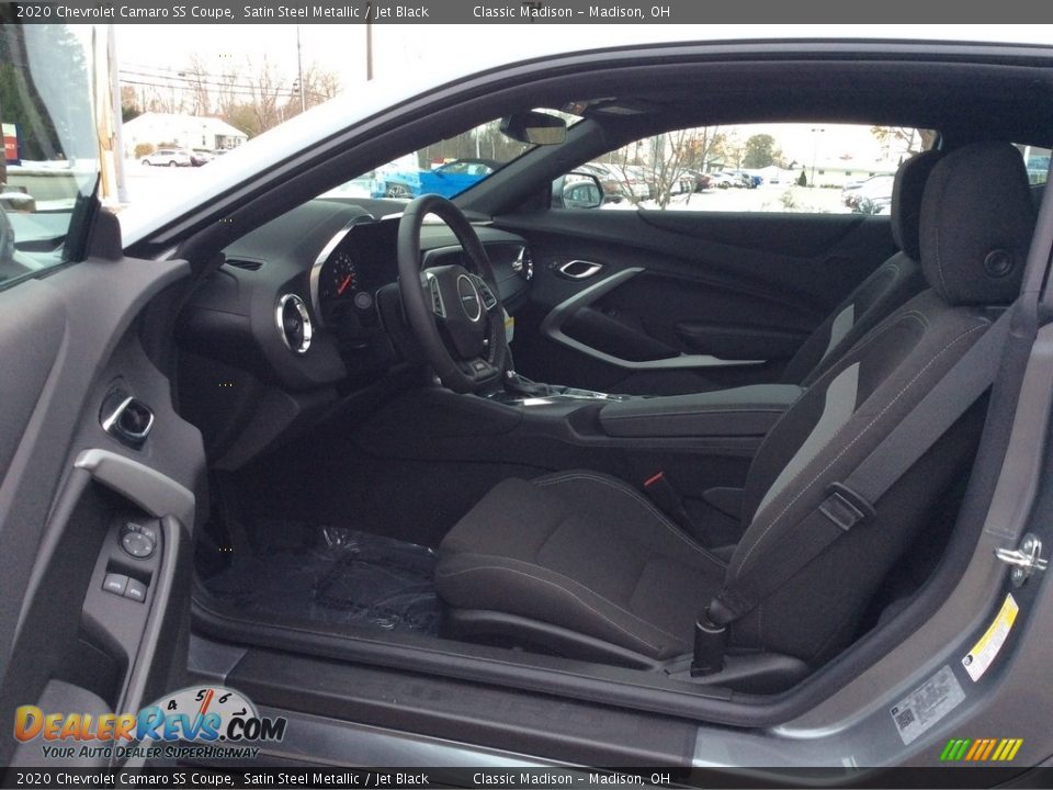 2020 Chevrolet Camaro SS Coupe Satin Steel Metallic / Jet Black Photo #11