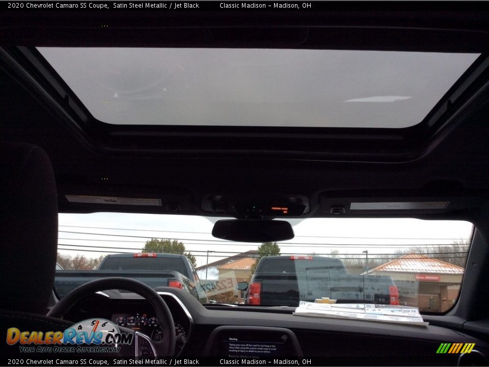 2020 Chevrolet Camaro SS Coupe Satin Steel Metallic / Jet Black Photo #12