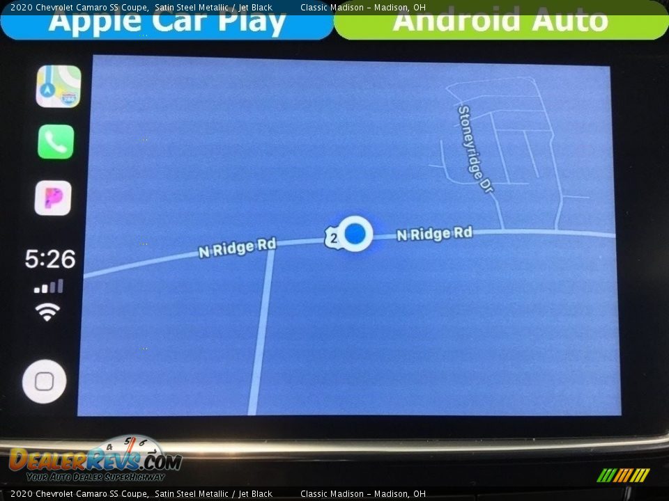 Navigation of 2020 Chevrolet Camaro SS Coupe Photo #18