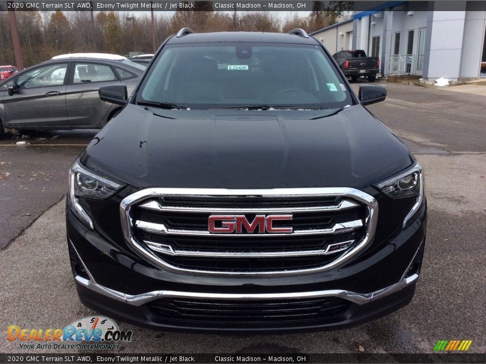 2020 GMC Terrain SLT AWD Ebony Twilight Metallic / Jet Black Photo #4