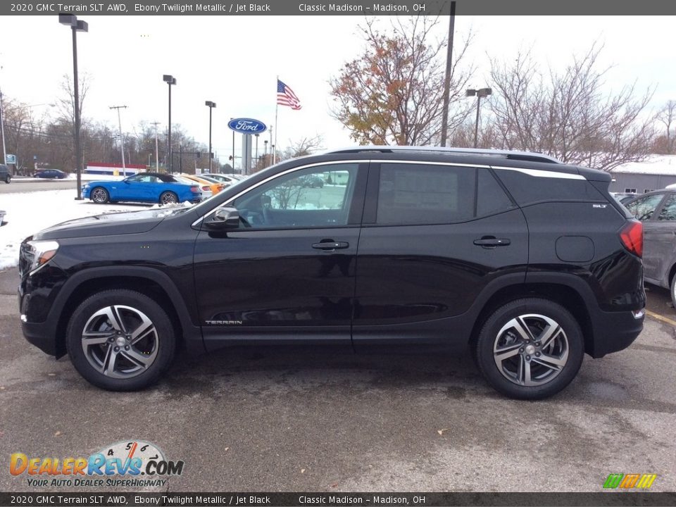 2020 GMC Terrain SLT AWD Ebony Twilight Metallic / Jet Black Photo #6