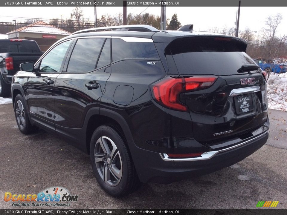 2020 GMC Terrain SLT AWD Ebony Twilight Metallic / Jet Black Photo #7