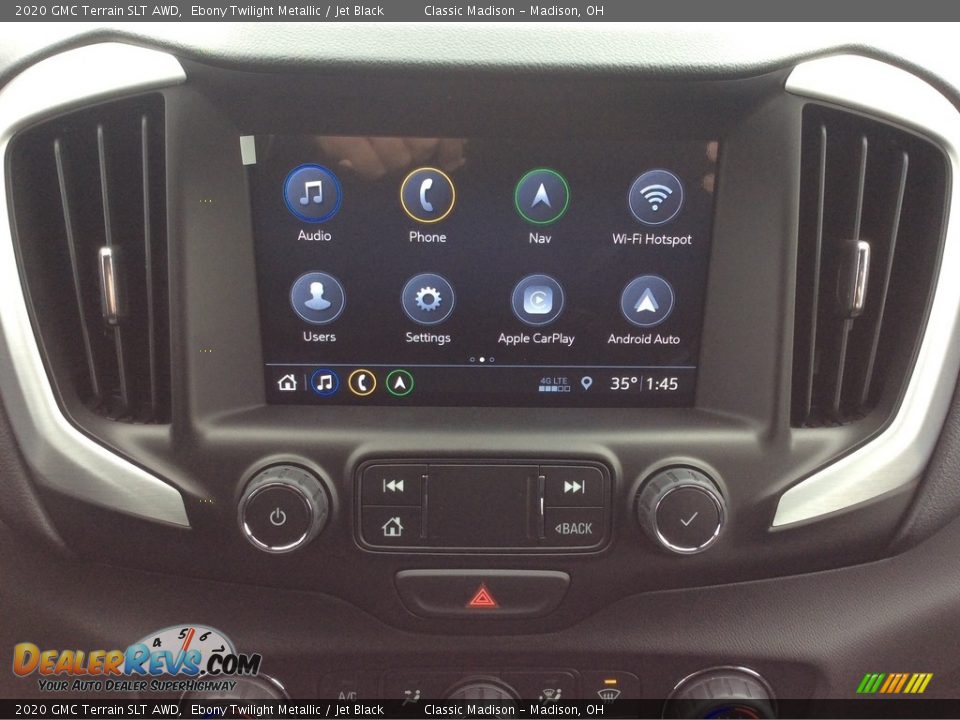 2020 GMC Terrain SLT AWD Ebony Twilight Metallic / Jet Black Photo #14