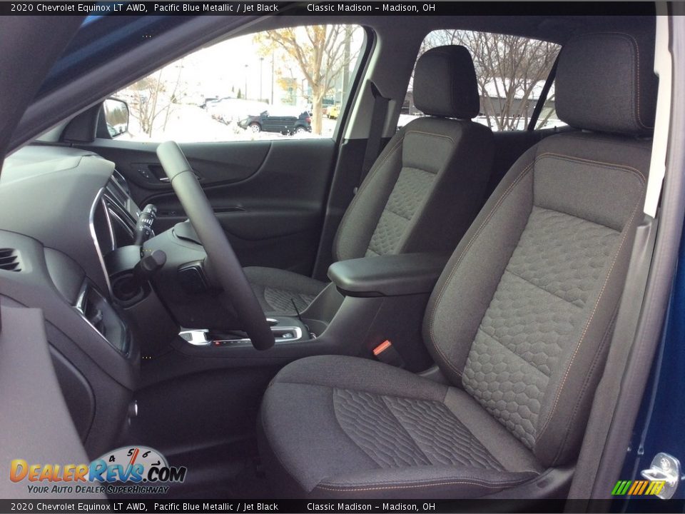 2020 Chevrolet Equinox LT AWD Pacific Blue Metallic / Jet Black Photo #2