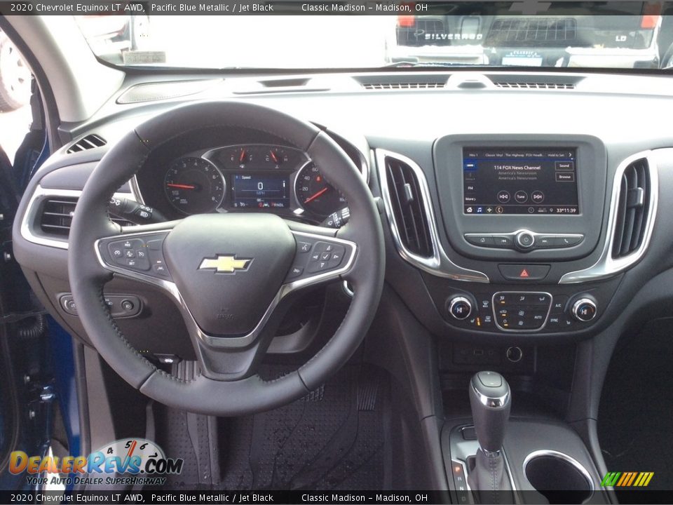 2020 Chevrolet Equinox LT AWD Pacific Blue Metallic / Jet Black Photo #3