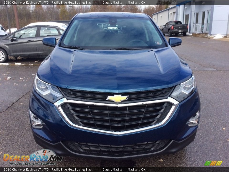 2020 Chevrolet Equinox LT AWD Pacific Blue Metallic / Jet Black Photo #4