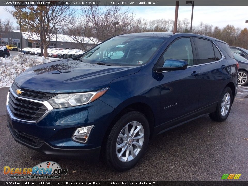2020 Chevrolet Equinox LT AWD Pacific Blue Metallic / Jet Black Photo #5