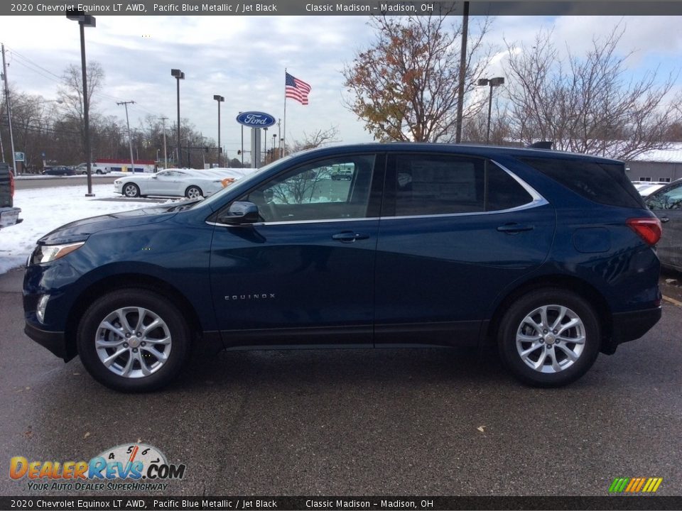 2020 Chevrolet Equinox LT AWD Pacific Blue Metallic / Jet Black Photo #6