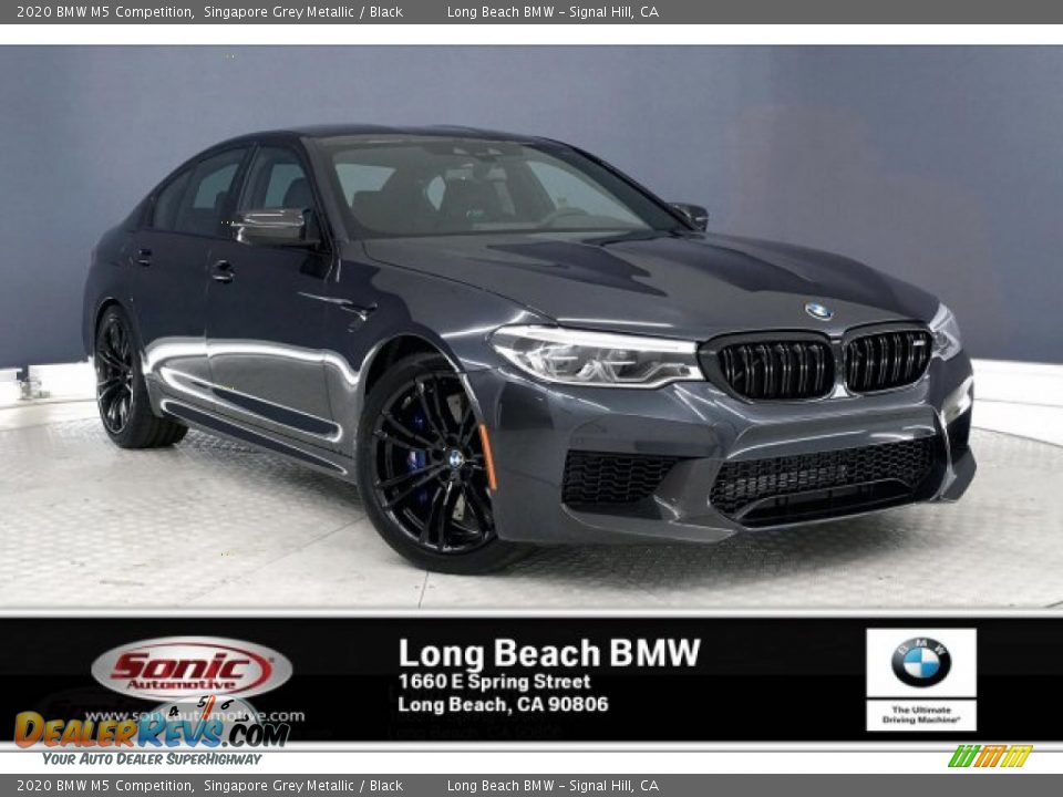 2020 BMW M5 Competition Singapore Grey Metallic / Black Photo #1