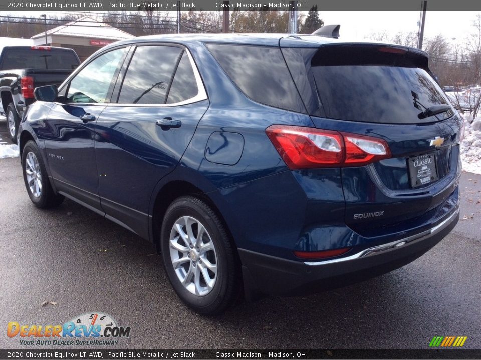 2020 Chevrolet Equinox LT AWD Pacific Blue Metallic / Jet Black Photo #7