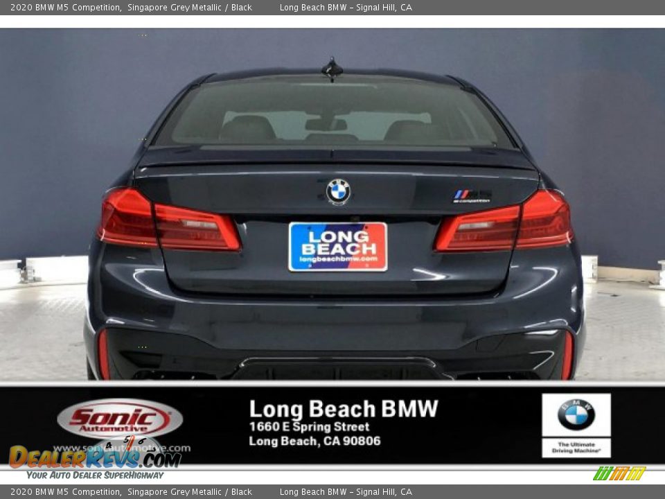 2020 BMW M5 Competition Singapore Grey Metallic / Black Photo #3