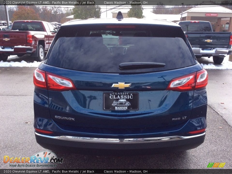 2020 Chevrolet Equinox LT AWD Pacific Blue Metallic / Jet Black Photo #8