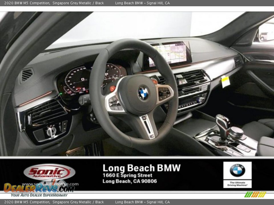 2020 BMW M5 Competition Singapore Grey Metallic / Black Photo #4