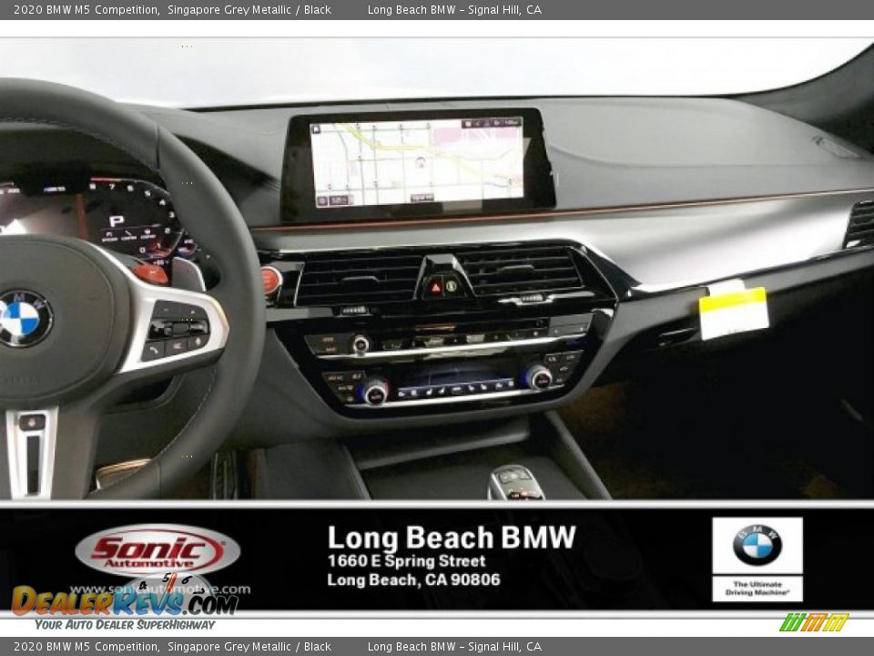 2020 BMW M5 Competition Singapore Grey Metallic / Black Photo #5