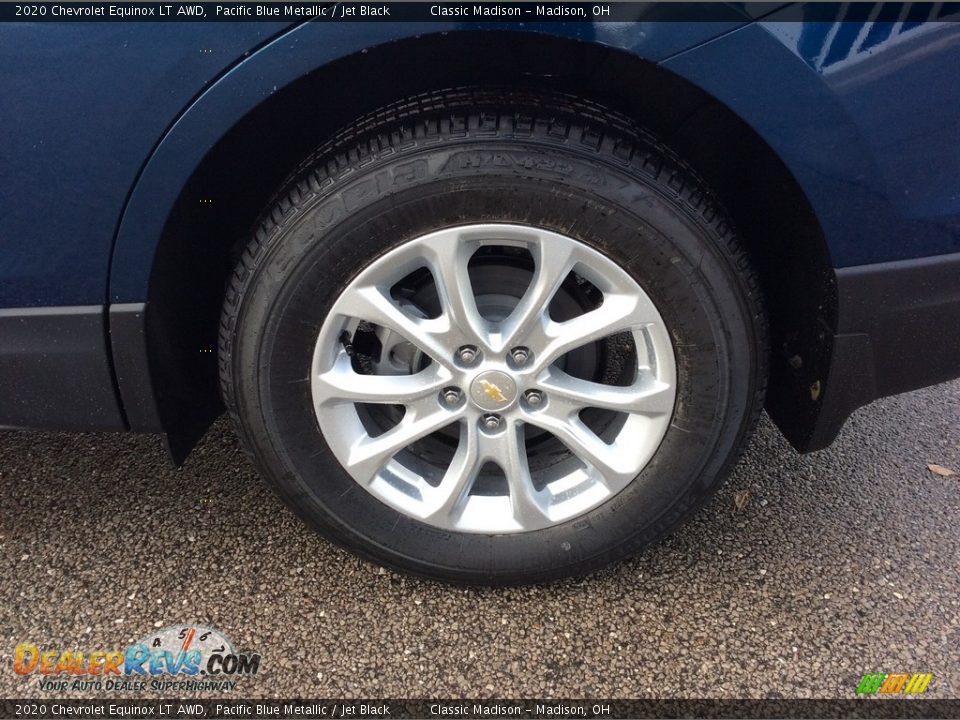 2020 Chevrolet Equinox LT AWD Pacific Blue Metallic / Jet Black Photo #9