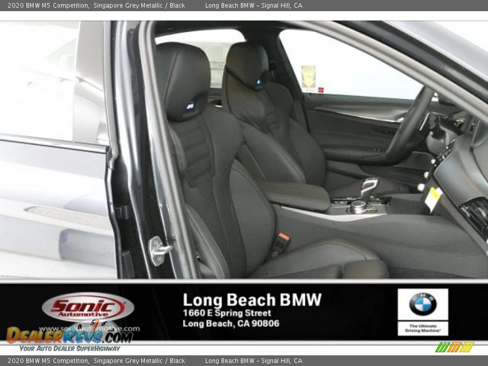 2020 BMW M5 Competition Singapore Grey Metallic / Black Photo #7