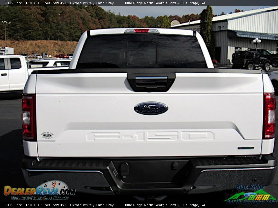 2019 Ford F150 XLT SuperCrew 4x4 Oxford White / Earth Gray Photo #4