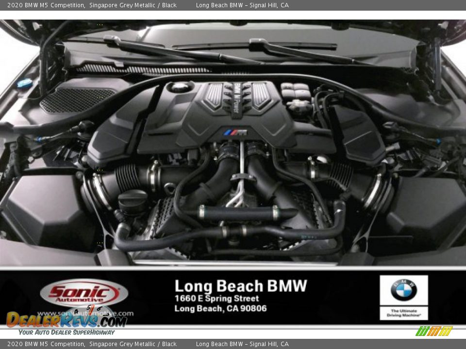 2020 BMW M5 Competition Singapore Grey Metallic / Black Photo #8