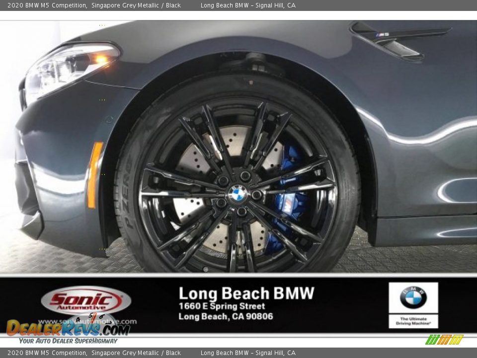 2020 BMW M5 Competition Singapore Grey Metallic / Black Photo #9
