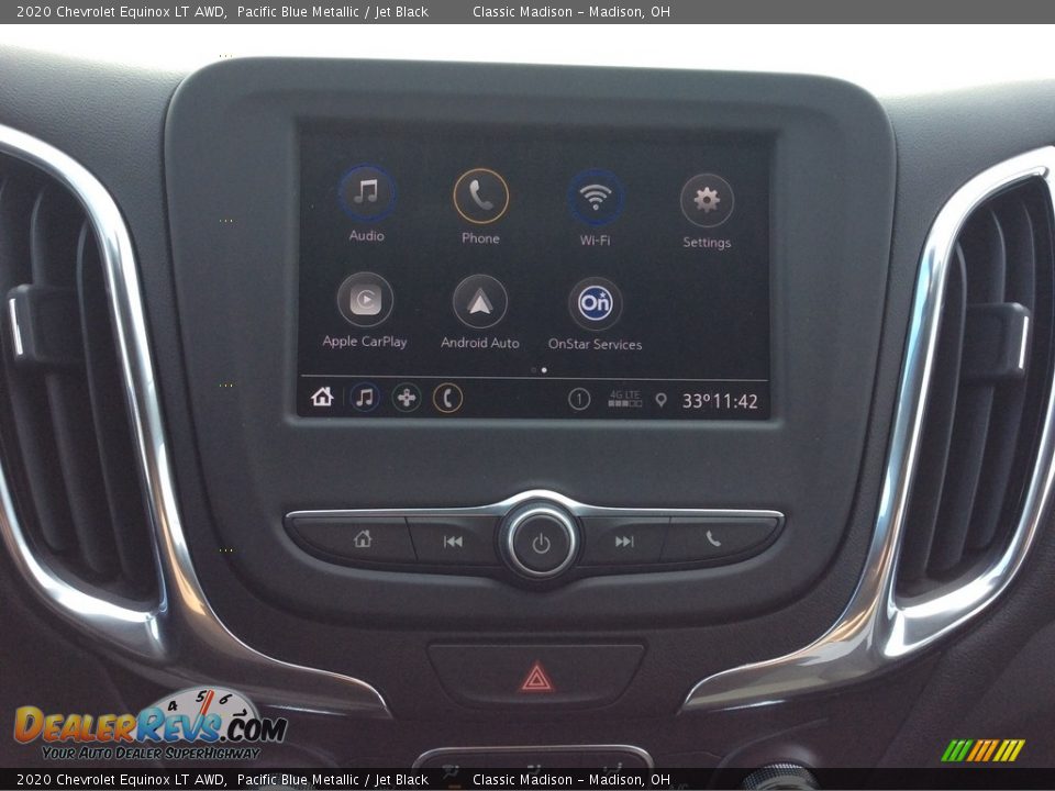 2020 Chevrolet Equinox LT AWD Pacific Blue Metallic / Jet Black Photo #14