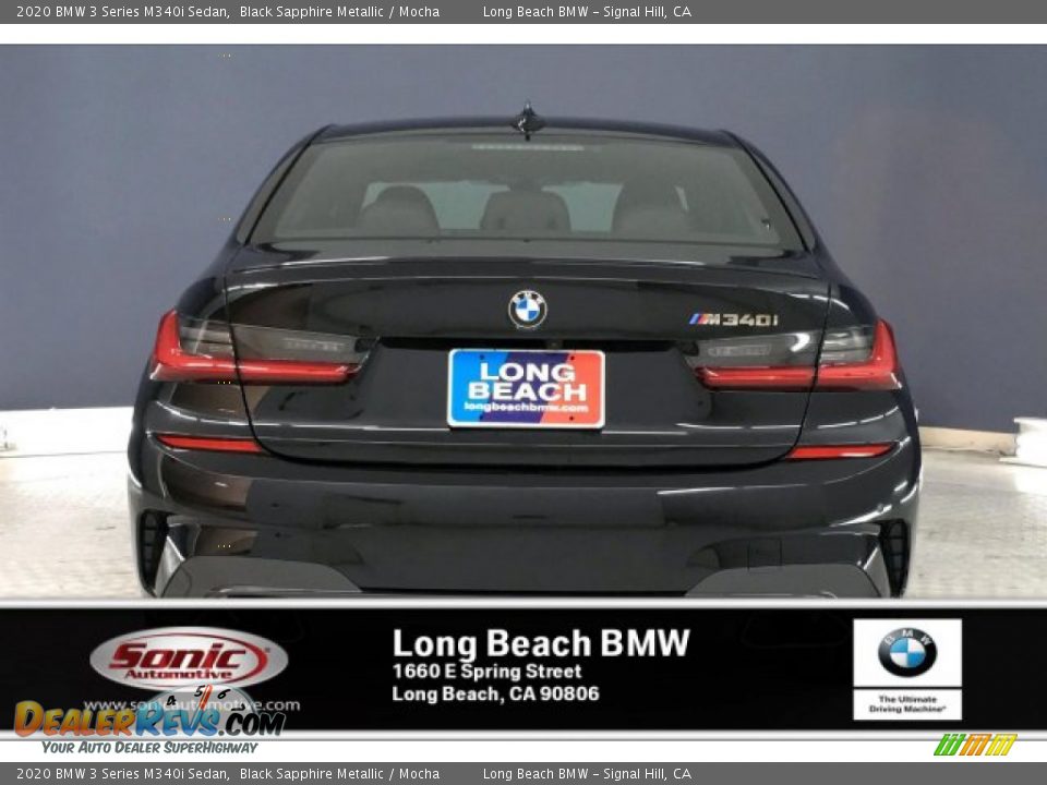 2020 BMW 3 Series M340i Sedan Black Sapphire Metallic / Mocha Photo #3