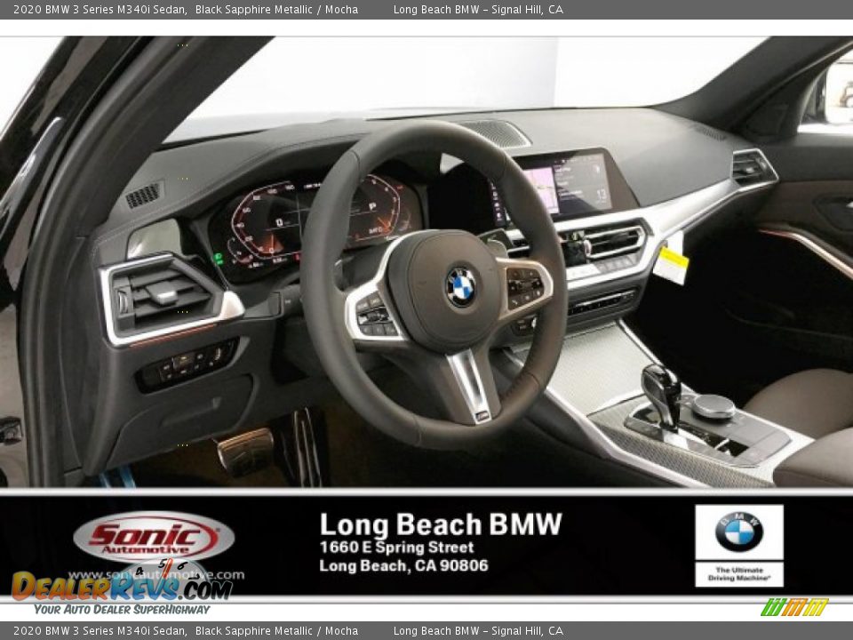 2020 BMW 3 Series M340i Sedan Black Sapphire Metallic / Mocha Photo #4