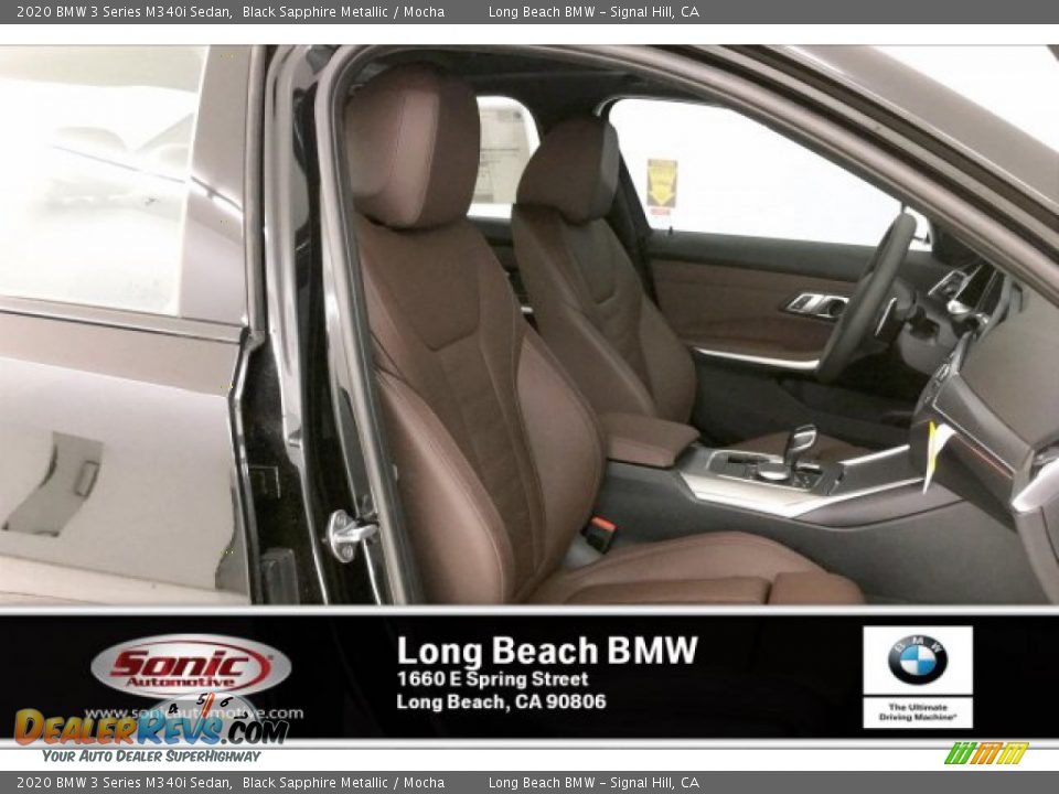 2020 BMW 3 Series M340i Sedan Black Sapphire Metallic / Mocha Photo #7