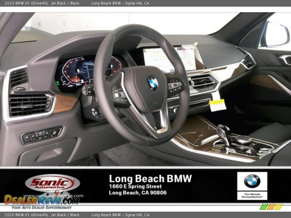 2020 BMW X5 sDrive40i Jet Black / Black Photo #4