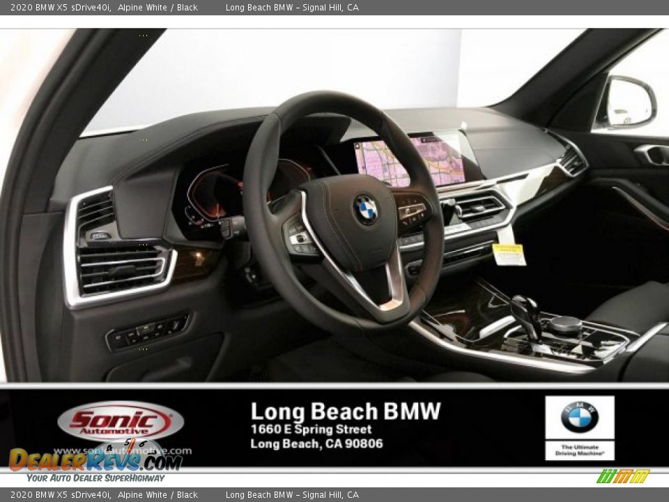 2020 BMW X5 sDrive40i Alpine White / Black Photo #4