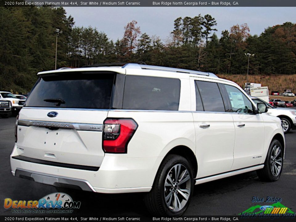 2020 Ford Expedition Platinum Max 4x4 Star White / Medium Soft Ceramic Photo #5