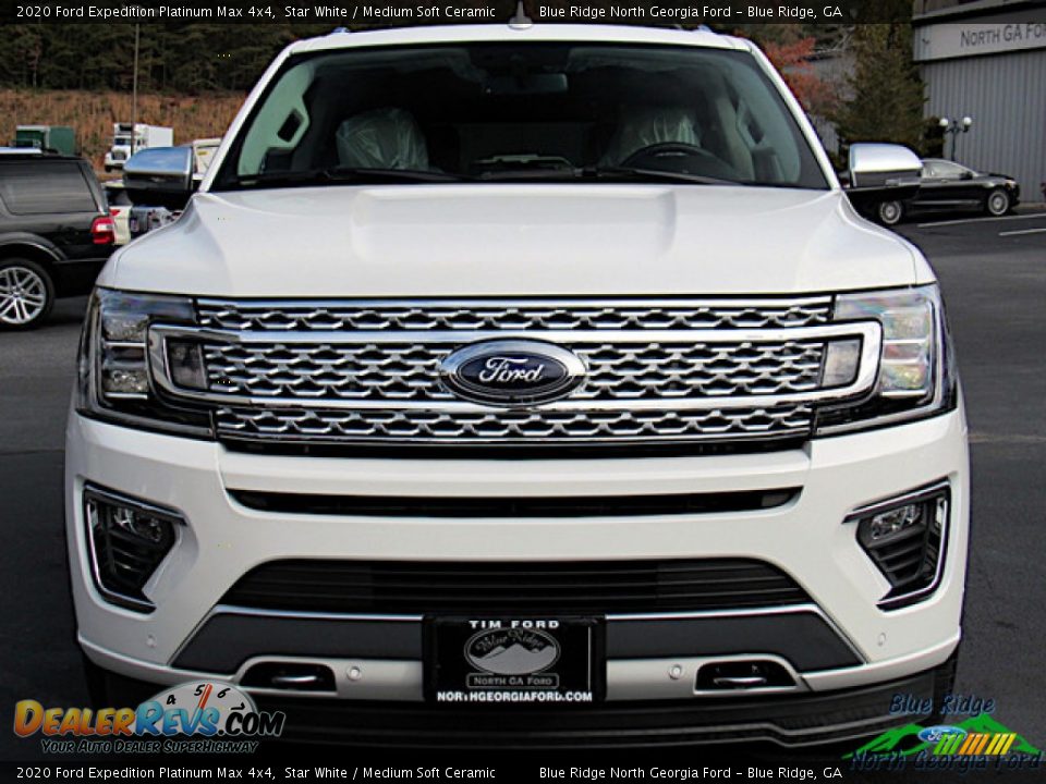 2020 Ford Expedition Platinum Max 4x4 Star White / Medium Soft Ceramic Photo #8