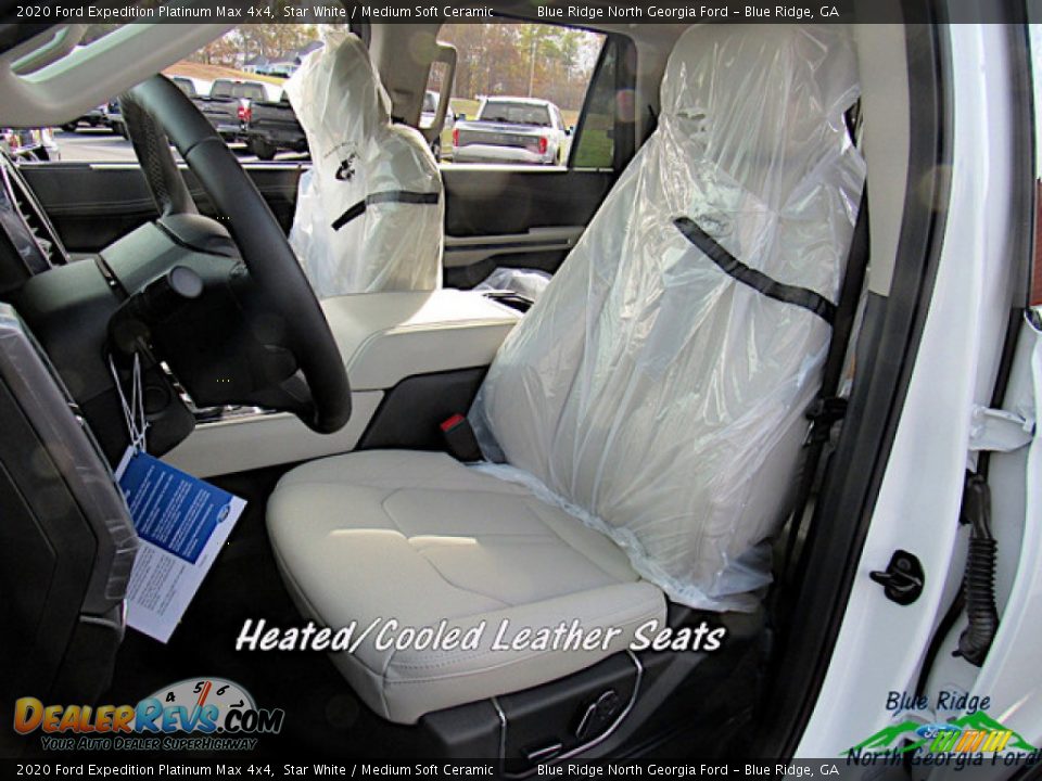 2020 Ford Expedition Platinum Max 4x4 Star White / Medium Soft Ceramic Photo #10