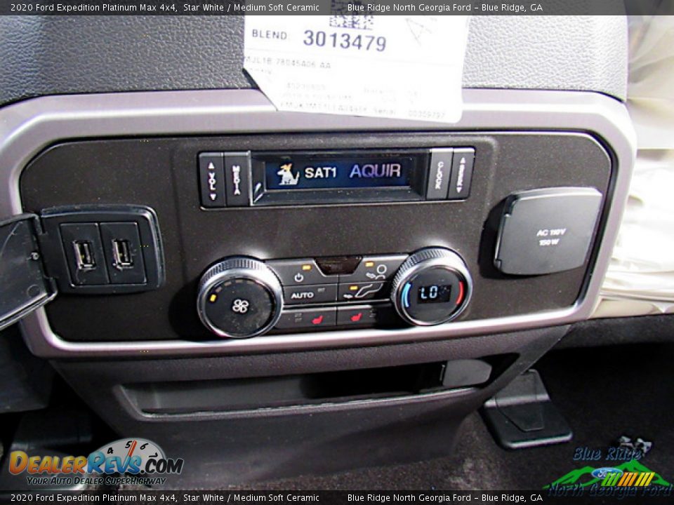 2020 Ford Expedition Platinum Max 4x4 Star White / Medium Soft Ceramic Photo #17