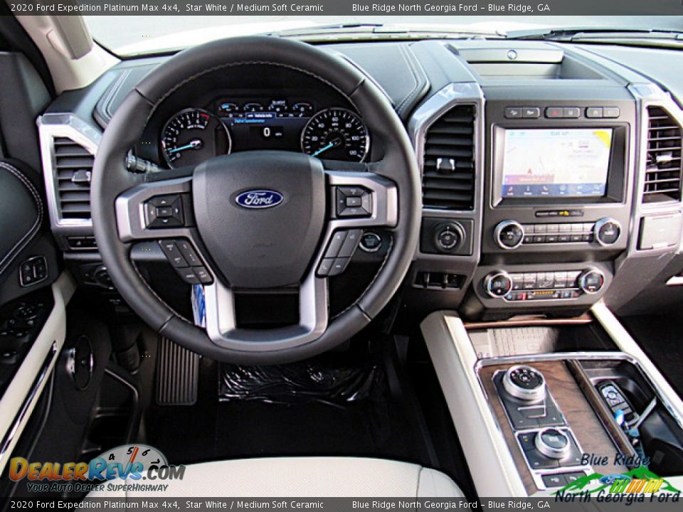 2020 Ford Expedition Platinum Max 4x4 Star White / Medium Soft Ceramic Photo #18