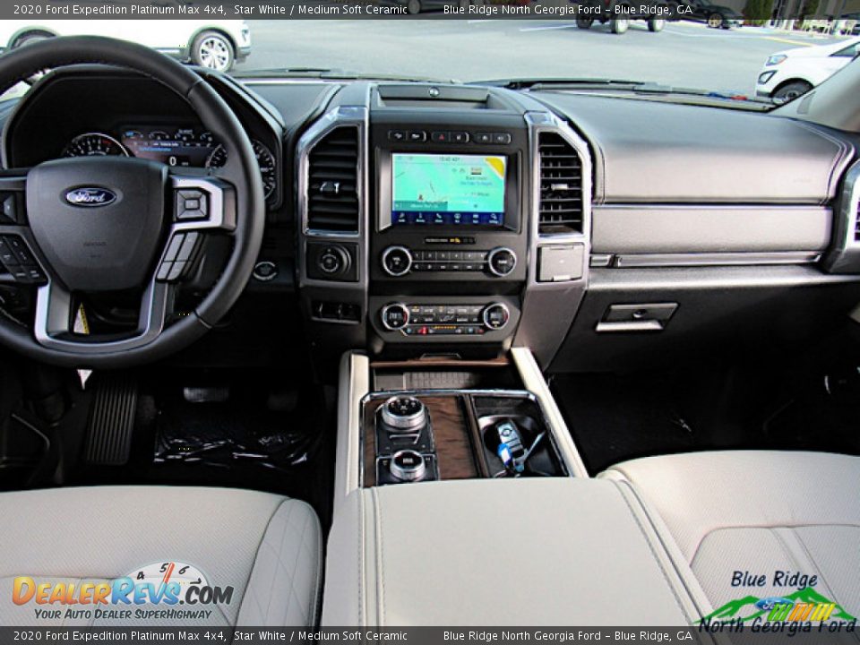 2020 Ford Expedition Platinum Max 4x4 Star White / Medium Soft Ceramic Photo #19