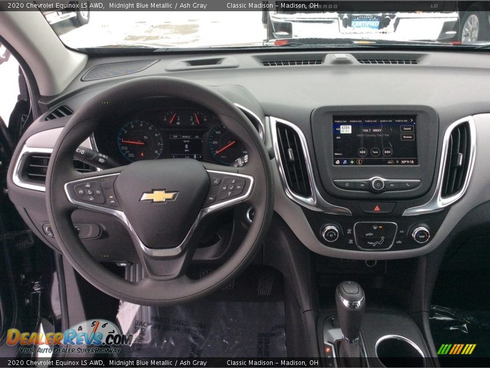 2020 Chevrolet Equinox LS AWD Midnight Blue Metallic / Ash Gray Photo #3
