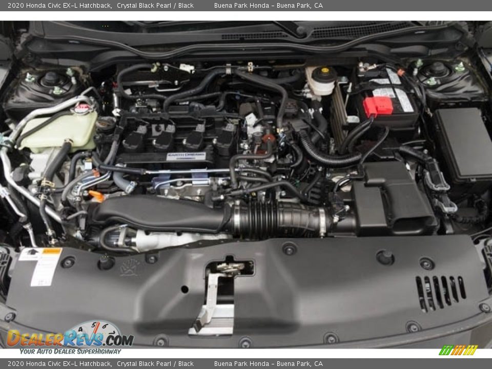 2020 Honda Civic EX-L Hatchback 1.5 Liter Turbocharged DOHC 16-Valve i-VTEC 4 Cylinder Engine Photo #10