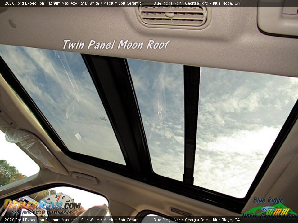 2020 Ford Expedition Platinum Max 4x4 Star White / Medium Soft Ceramic Photo #31