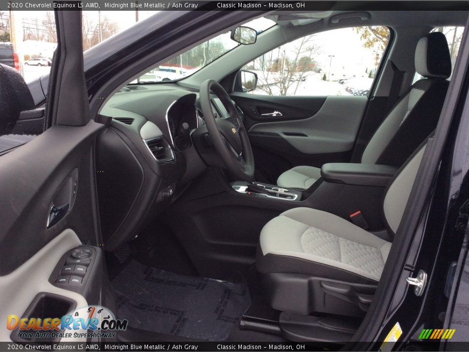 2020 Chevrolet Equinox LS AWD Midnight Blue Metallic / Ash Gray Photo #11