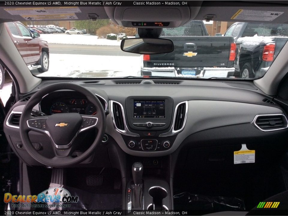 2020 Chevrolet Equinox LS AWD Midnight Blue Metallic / Ash Gray Photo #12
