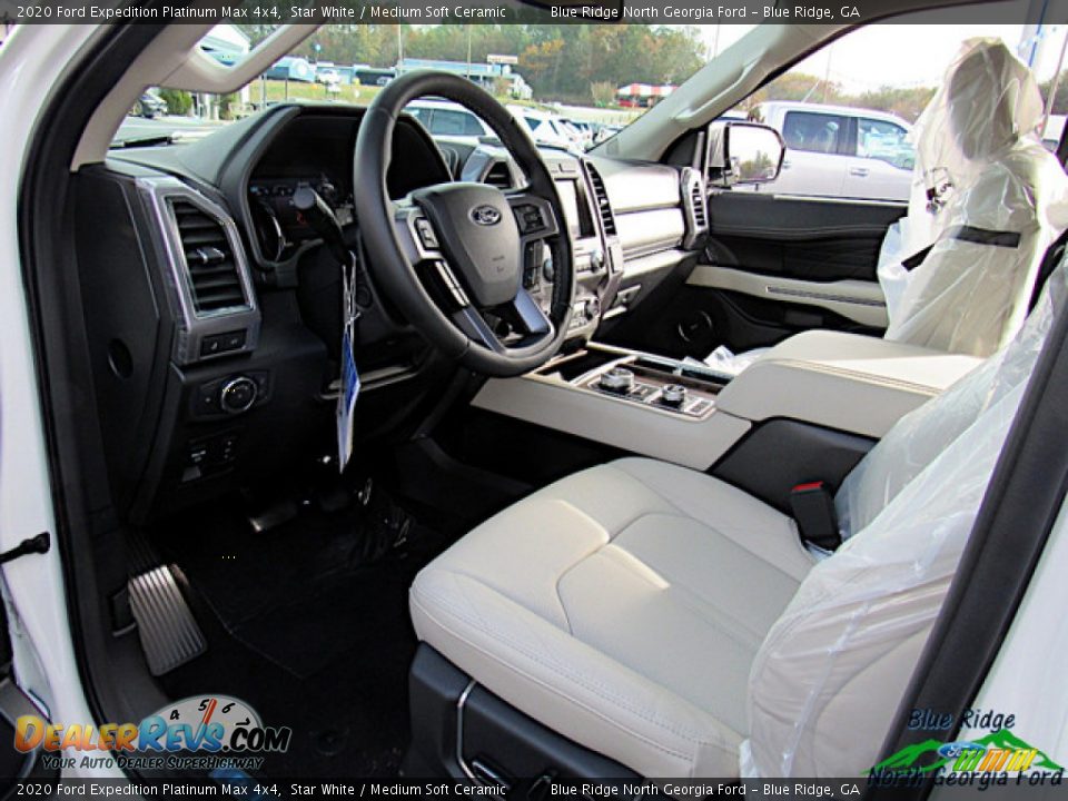 2020 Ford Expedition Platinum Max 4x4 Star White / Medium Soft Ceramic Photo #35