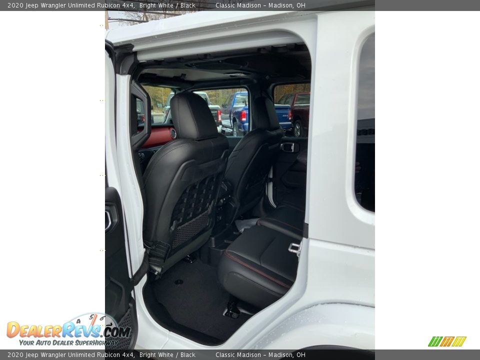 2020 Jeep Wrangler Unlimited Rubicon 4x4 Bright White / Black Photo #4