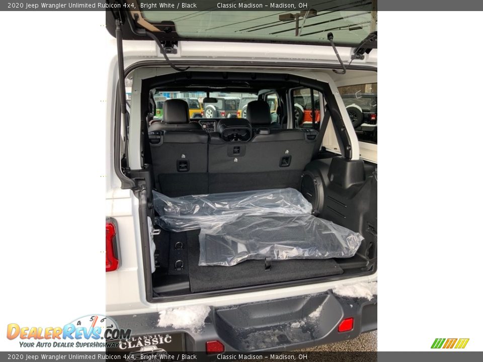 2020 Jeep Wrangler Unlimited Rubicon 4x4 Bright White / Black Photo #5
