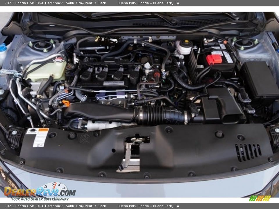 2020 Honda Civic EX-L Hatchback 1.5 Liter Turbocharged DOHC 16-Valve i-VTEC 4 Cylinder Engine Photo #10