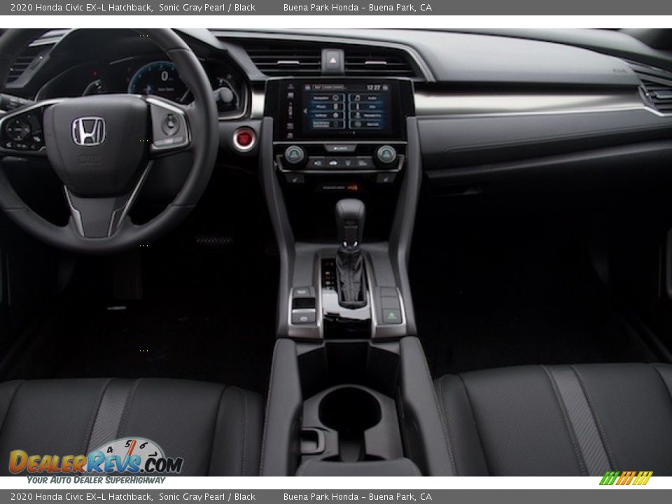Dashboard of 2020 Honda Civic EX-L Hatchback Photo #22