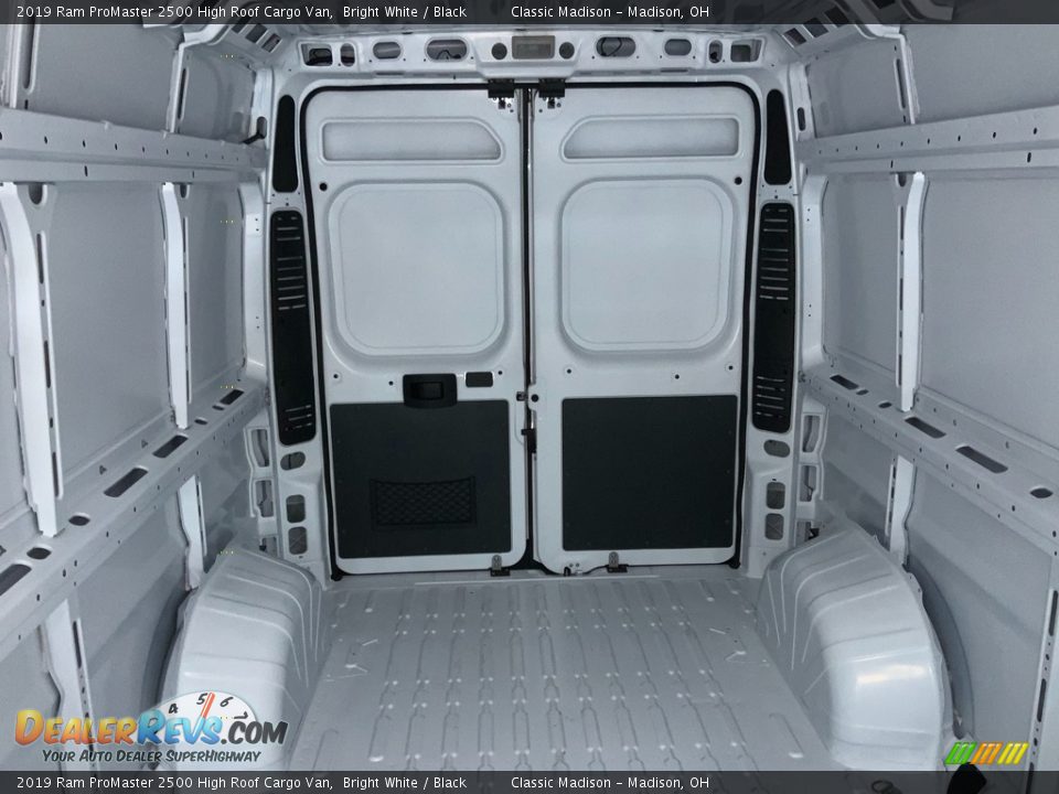 2019 Ram ProMaster 2500 High Roof Cargo Van Bright White / Black Photo #9