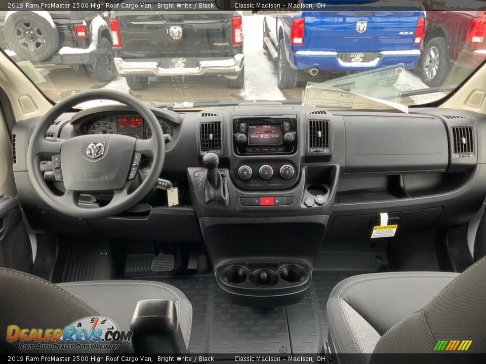 2019 Ram ProMaster 2500 High Roof Cargo Van Bright White / Black Photo #11