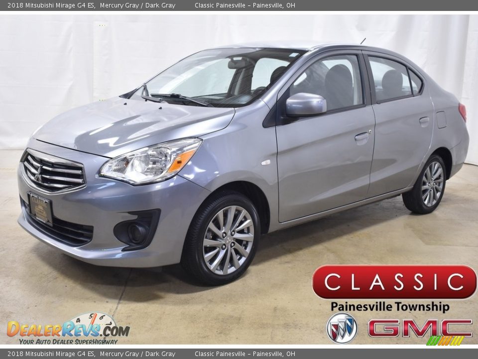 2018 Mitsubishi Mirage G4 ES Mercury Gray / Dark Gray Photo #1